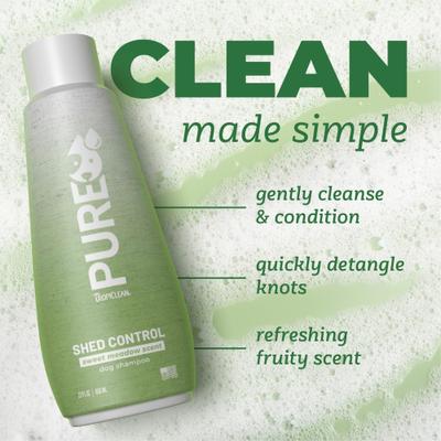 Show full view: TropiClean Pure Sweet Meadow Shed Control Dog & Cat Shampoo, 22-oz slide 5 of 8