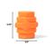Show in main carousel: Project Hive Pet Company Sweet Mango Scented Hive Chew Dog Toy, Orange, Large slide 5 of 5
