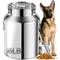 Show in main carousel: UPSKY Airtight Hangable Lid Stainless Steel Dog & Cat Food Storage Container with Scoop, 16-lb slide 1 of 7