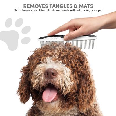 Show full view: POODLIE Poodle Pet Dog Combs, 2 count, Black slide 6 of 7