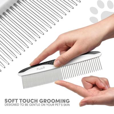 Show full view: POODLIE Poodle Pet Dog Combs, 2 count, Black slide 4 of 7