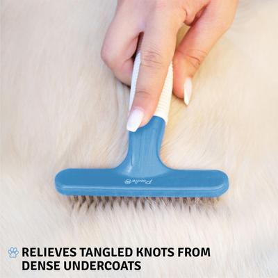 Show full view: POODLIE Poodle Pet Dog Grooming Rake, Blue slide 6 of 9