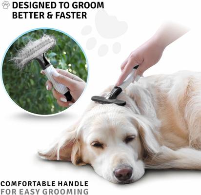 Show full view: POODLIE Poodle Pet Dog Grooming Rake, Black slide 7 of 10