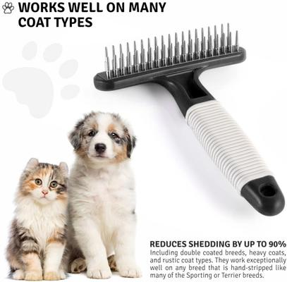 Show full view: POODLIE Poodle Pet Dog Grooming Rake, Black slide 9 of 10