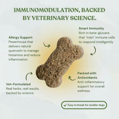 Show full view: Botanical Bones Flower Power Treat Supplement for Dogs, 4-oz bag slide 6 of 6