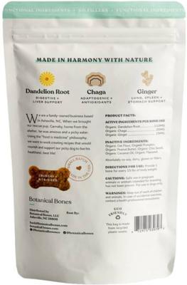Show full view: Botanical Bones Inner Glow Treat Supplement for Dogs, 4-oz bag slide 3 of 6