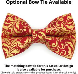 Made By Cleo Royal Ruby Cat Collar, 8 to 13-in neck, 1/2-in wide slide 2 of 5