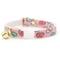 Show in main carousel: Made By Cleo Conversation Hearts Cat Collar, Pink, 8 to 13-in neck, 1/2-in wide slide 1 of 5