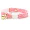 Show in main carousel: Made By Cleo Snowflakes Cat Collar, Sugar Pink, 8 to 13-in neck, 1/2-in wide slide 1 of 4