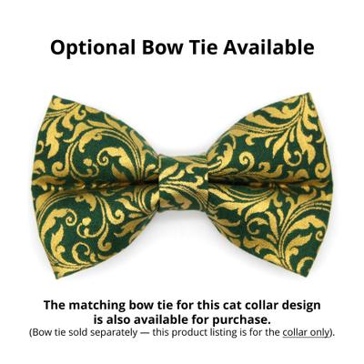 Show full view: Made By Cleo Royal Emerald Cat Collar, 8 to 13-in neck, 1/2-in wide slide 5 of 5