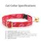 Show in main carousel: Made By Cleo Pucker Up Cat Collar, 8 to 13-in neck, 1/2-in wide slide 3 of 5