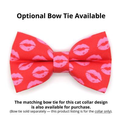 Show full view: Made By Cleo Pucker Up Cat Collar, 8 to 13-in neck, 1/2-in wide slide 5 of 5