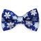 Show in main carousel: Made By Cleo Shimmering Snowflakes Cat Bow Tie slide 1 of 2