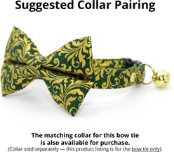 Made By Cleo Royal Emerald Cat Bow Tie slide 2 of 4