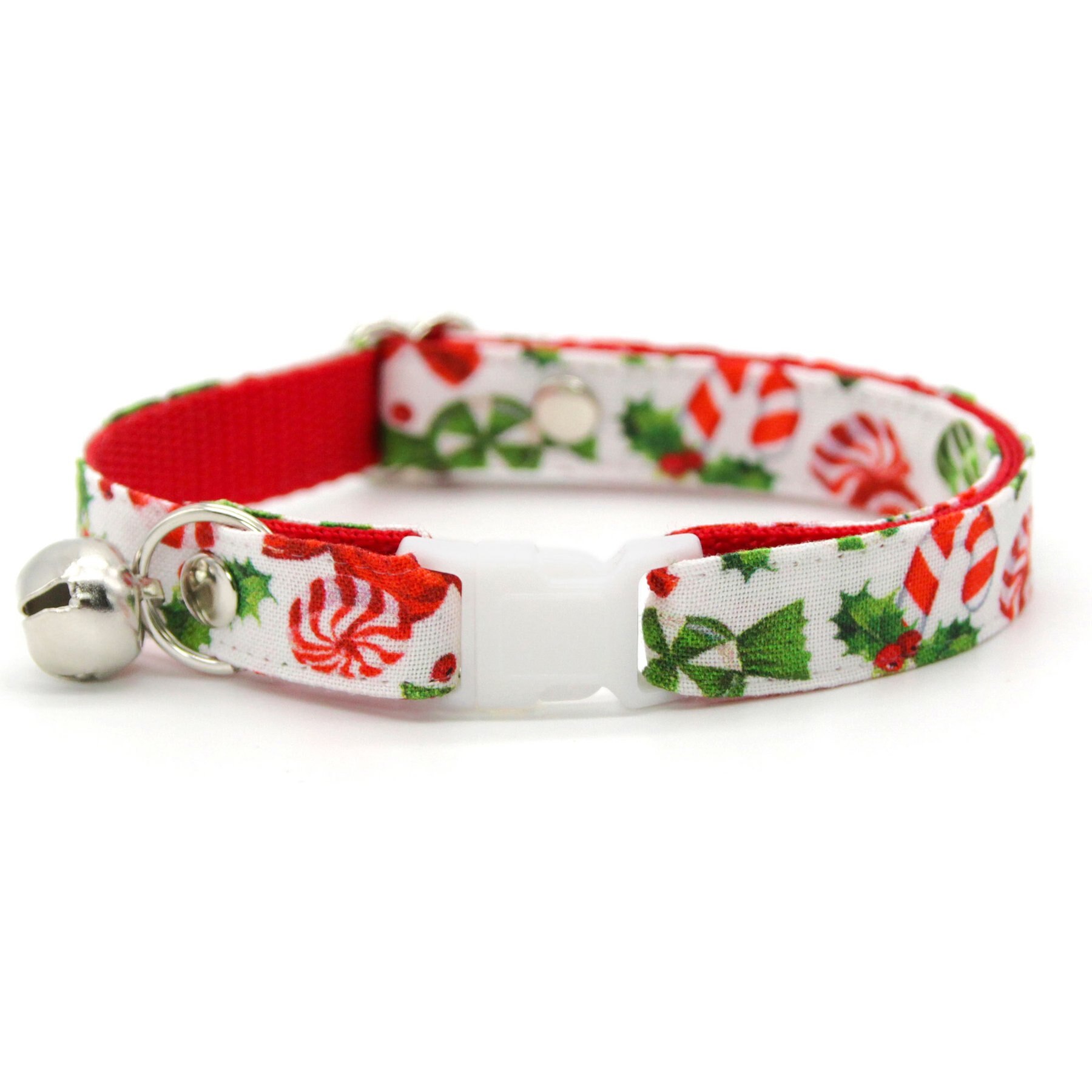 Made By Cleo Sweets & Treats Cat Collar, 8 to 13-in neck, 1/2-in wide