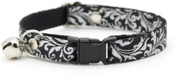 Made By Cleo Royal Sterling Cat Collar, 8 to 13-in neck, 1/2-in wide
