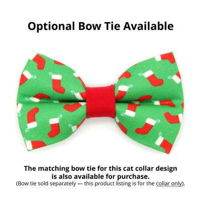 Show full view: Made By Cleo Christmas Stockings Cat Collar, 8 to 13-in neck, 1/2-in wide slide 4 of 4