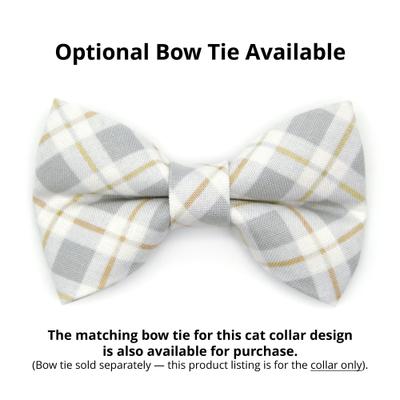 Show full view: Made By Cleo Earl Grey Cat Collar, 8 to 13-in neck, 1/2-in wide slide 3 of 3