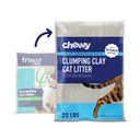 Chewy Made Multi-Cat Fresh Scented Clumping Clay Cat Litter (FORMERLY FRISCO), 20-lb bag, Fresh Scent