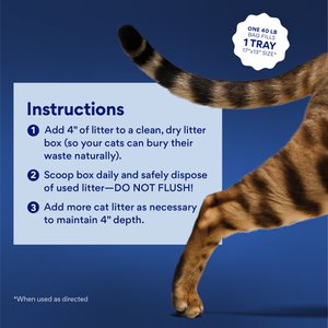 Chewy Made Multi-Cat Unscented Clumping Clay Cat Litter (FORMERLY FRISCO), 40-lb bag