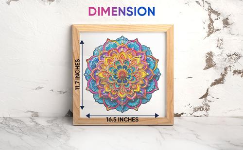 Show full view: Nestologi Flower Bouquet Wooden Jigsaw Puzzle, 150 Pieces, 11.7 x 16.5-in slide 5 of 9