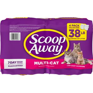 Scoop Away Complete Performance Fresh Scented Clumping Clay Cat Litter, 38-lb bag