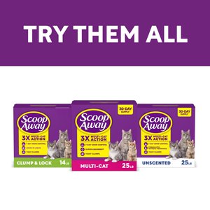 Scoop Away Complete Performance Fresh Scented Clumping Clay Cat Litter, 38-lb bag