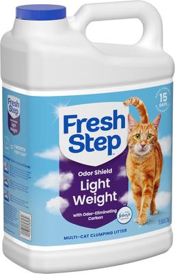 Show full view: Fresh Step Lightweight Extreme Febreze Scented Clumping Clay Cat Litter, 11.5-lb box slide 8 of 14