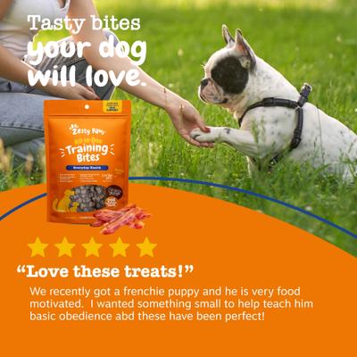 Show full view: Zesty Paws All-in-One Bacon Flavored Soft & Chewy Training Bites Multivitamin Dog Treats, 8-oz bag slide 7 of 12