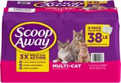 Scoop Away Complete Performance Fresh Scented Clumping Clay Cat Litter, 38-lb bag