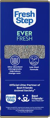 Show full view: Fresh Step Outstretch Long Lasting Febreze Freshness Scented Clumping Clay Cat Litter, 21-lb box slide 10 of 12