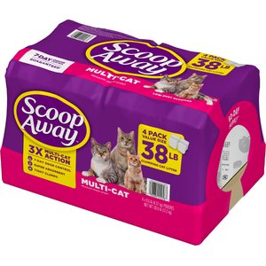 Scoop Away Complete Performance Fresh Scented Clumping Clay Cat Litter, 38-lb bag