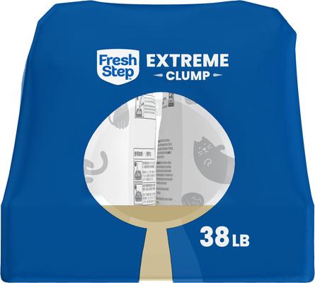 Show full view: Fresh Step Extreme Mountain Spring Febreze Scented Clumping Clay Cat Litter, 38-lb bag slide 10 of 13