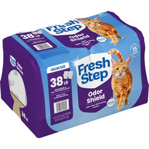 Fresh Step Multi-Cat Extra Strength Scented Clumping Cat Litter, 38-lb
