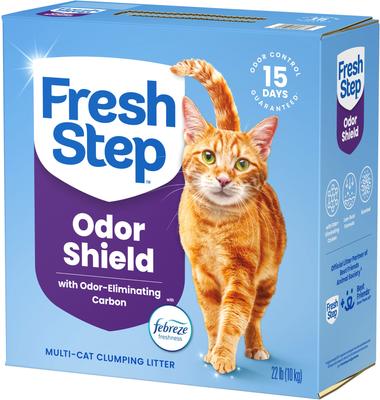 Show full view: Fresh Step Multi-Cat Extra Strength Scented Clumping Cat Litter, 22-lb slide 9 of 13