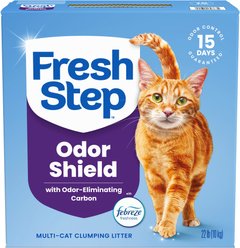 Fresh Step Multi-Cat Extra Strength Scented Clumping Cat Litter, 22-lb