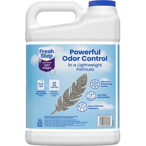 Fresh Step Lightweight Extreme Febreze Scented Clumping Clay Cat Litter, 11.5-lb jug
