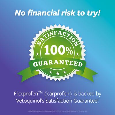 Show full view: Flexprofen (carprofen) Flavored Tablets, 100 mg, 90 tablets slide 6 of 7