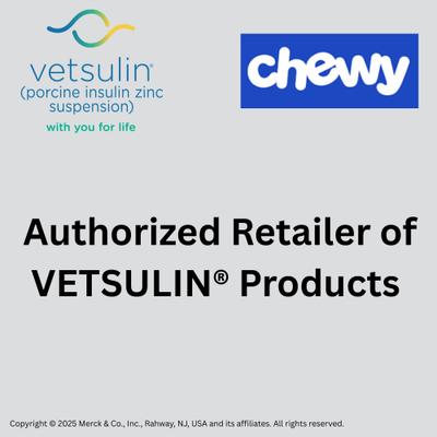 Show full view: Vetsulin (porcine insulin zinc suspension) U-40 Cartridge for VetPen, 10 cartridges of 2.7-mL slide 8 of 13