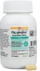 Flexprofen (carprofen) Tablets for Dogs, 75mg, 180 Tablets