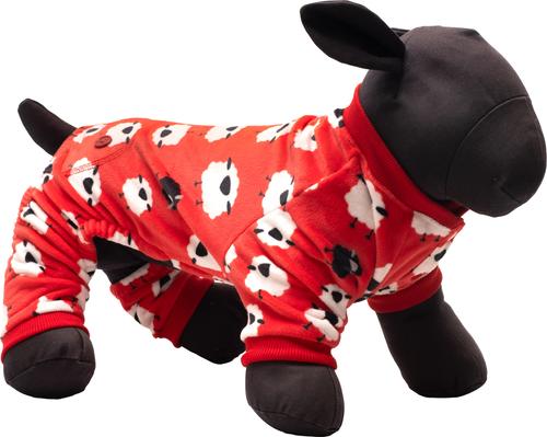 Show full view: The Worthy Dog Jammies Dog Pajamas, Counting Sheep, Small slide 3 of 4