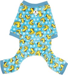 The Worthy Dog Jammies Dog Pajamas, Rubber Duck, Medium