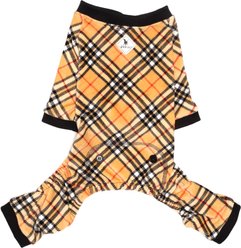 The Worthy Dog Jammies Dog Pajamas, Tan Plaid, XX-Large