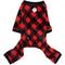 Show in main carousel: The Worthy Dog Jammies Dog Pajamas, Black/Red Buffalo, Small slide 1 of 5
