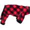 Show in main carousel: The Worthy Dog Jammies Dog Pajamas, Black/Red Buffalo, Small slide 5 of 5