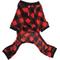 Show in main carousel: The Worthy Dog Jammies Dog Pajamas, Black/Red Buffalo, Small slide 4 of 5