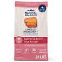 Natural Balance Limited Ingredient Salmon & Brown Rice Recipe Dry Dog Food, 24-lb bag