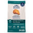 Natural Balance Limited Ingredient Chicken & Brown Rice Recipe Dry Dog Food, 24-lb bag