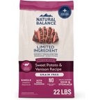 Natural Balance Limited Ingredient Reserve Grain-Free Sweet Potato & Venison Recipe Dry Dog Food, 22-lb bag