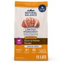Natural Balance Limited Ingredient Reserve Grain-Free Duck & Potato Small Breed Bites Recipe Dry Dog Food, 12-lb bag